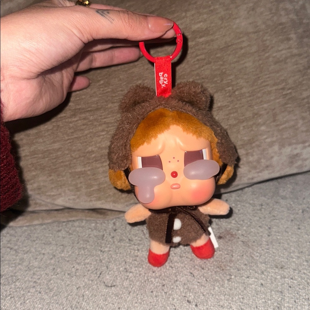 NWT CRYBABY KEYCHAIN